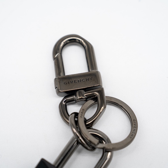 Givenchy Padlock KeyRing Black 4G Metal - Picture 4 of 6